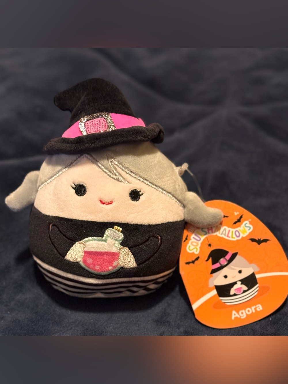 Squishmallows 4.5” Halloween (Agora the Witch) - NWT